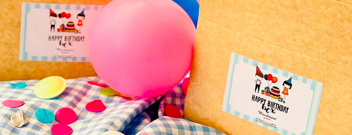 Cajas y kits de merienda para tu fiesta en tu casa, urbanización, restaurante...