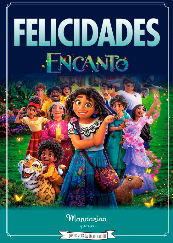 Fiesta de cumple de la nueva peli de Disney, Encanto. Celebra la fiesta de cumpleañños rodeado de la familia Madrigal