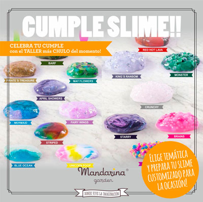 Cumpleaños Slime para adolescentes