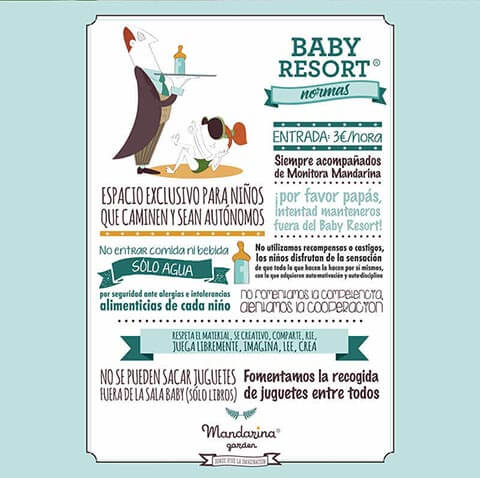 Rules of Mandarina BabyResort