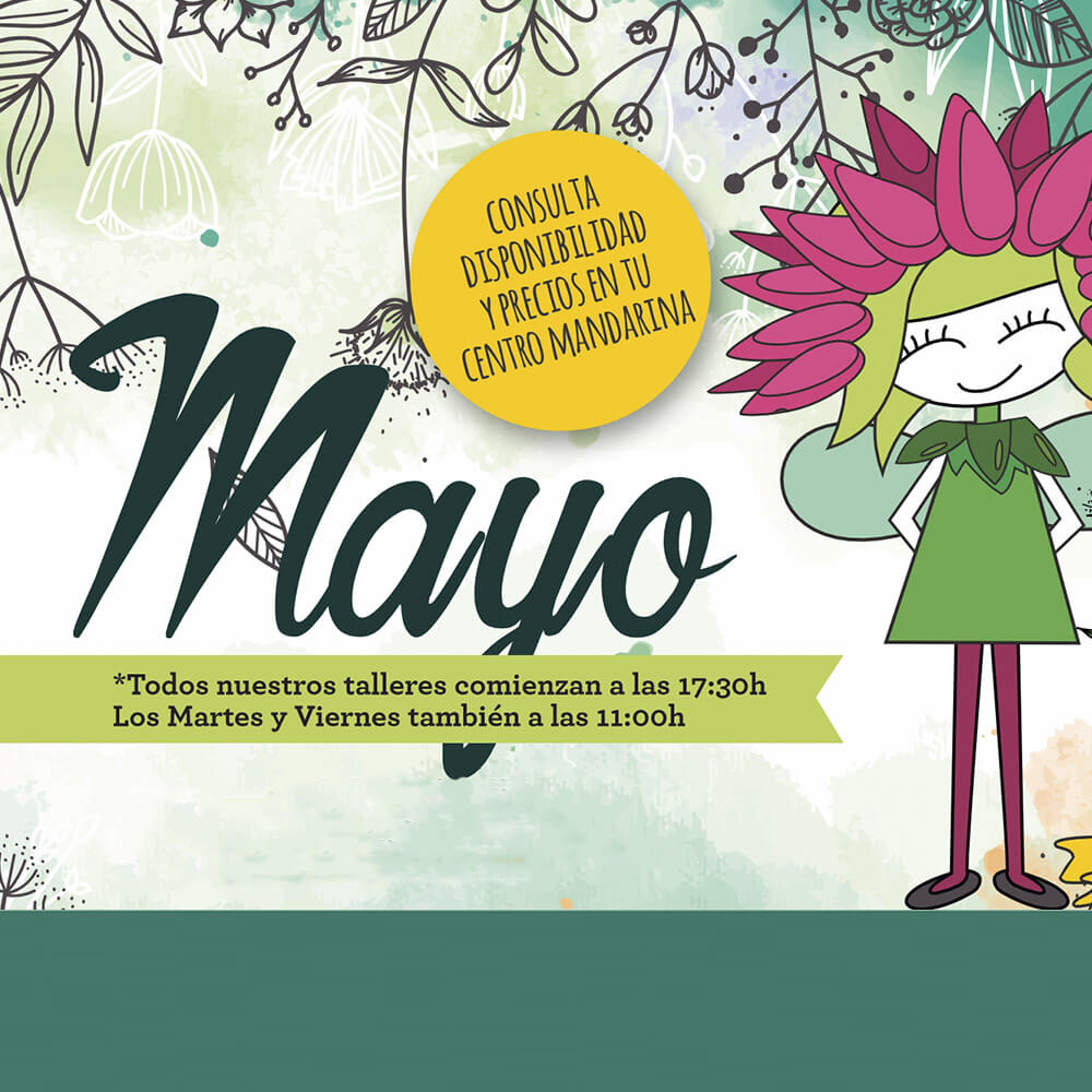 Actividades y talleres para nuestros peques todas las tardes de mayo