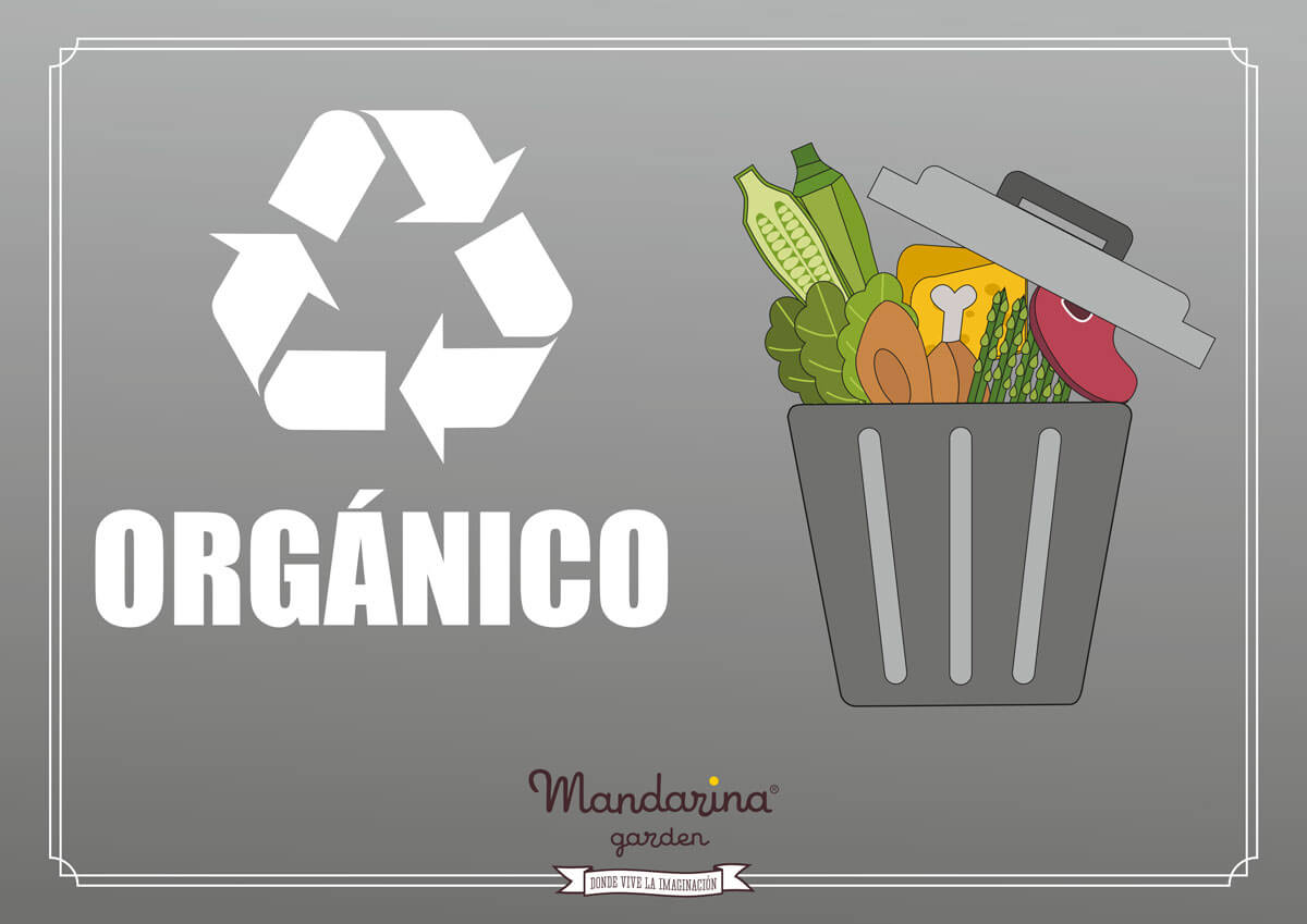 Poster to recycle organic garbage at home
