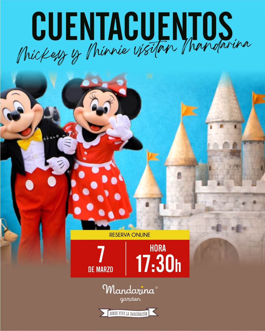 CUENTACUENTOS Mickey y Minnie visitan mandarina