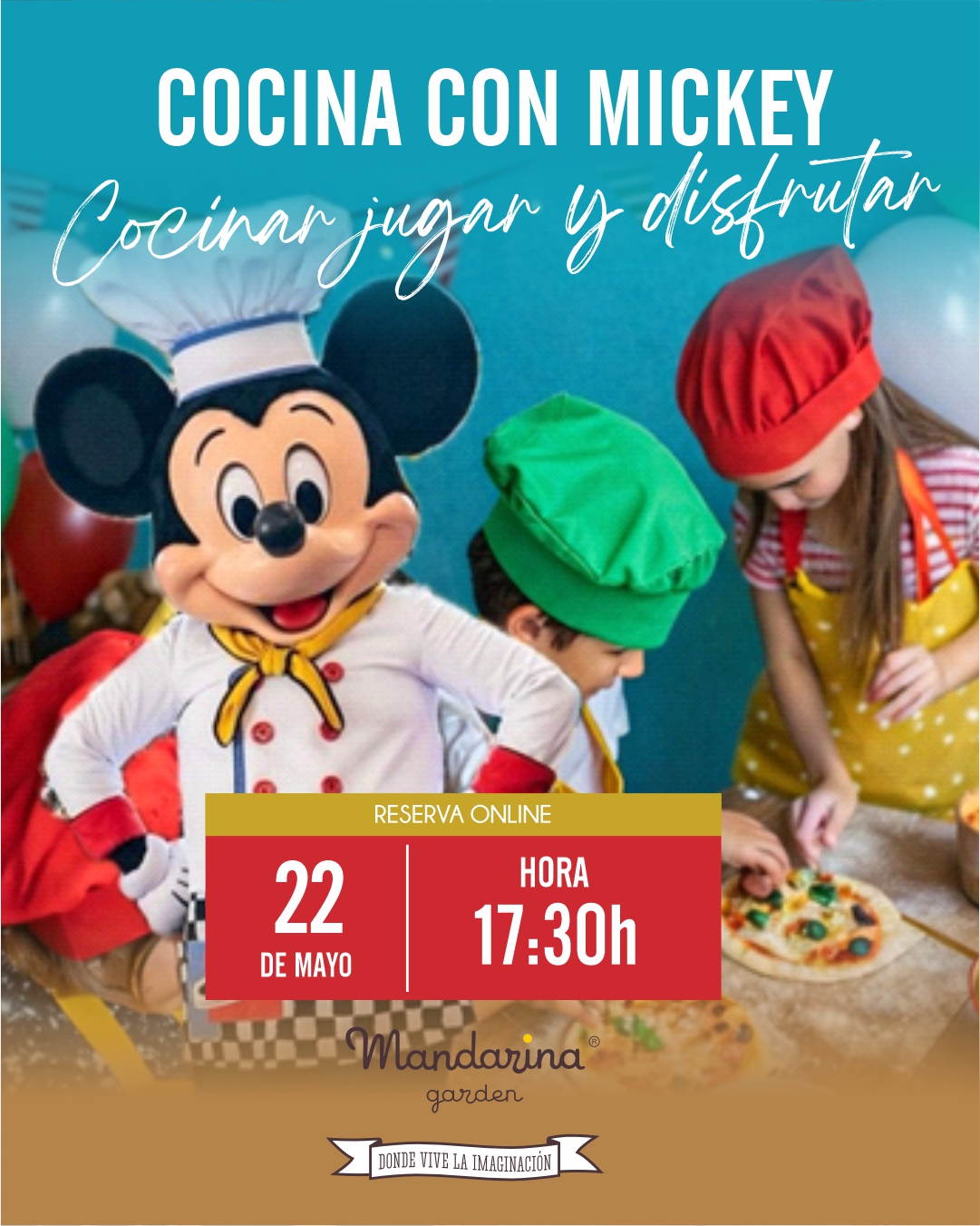 COCINA CON MICKEY - Cocinar jugar y disfrutar